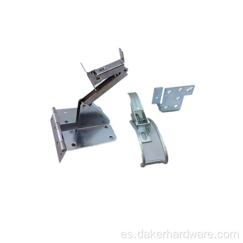 Varias piezas de aluminio prensado estampado